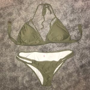 Olive Green Charlotte Russe Bikini